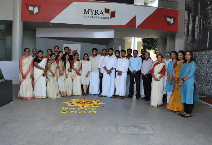 MYRA School of Business Mysore Onam - 2023 photo 5